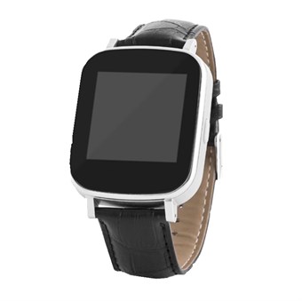Smartwatch med læderrem fra CuboQ