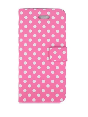 Dog Pattern etui til 5 / 5S / SE 2013 (Pink)