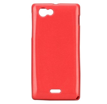Fresh Silicone Cover - XPeria J (rød)