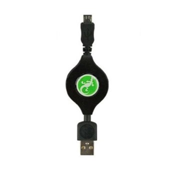 Gecko Gear Micro Retract USB 80 cm Data Kabel