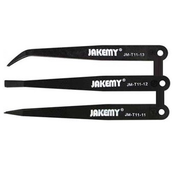 JAKEMY® 3 i 1 Professional Tweezers Kit