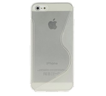 S-Line plastik cover M silikone sider (Transparent)