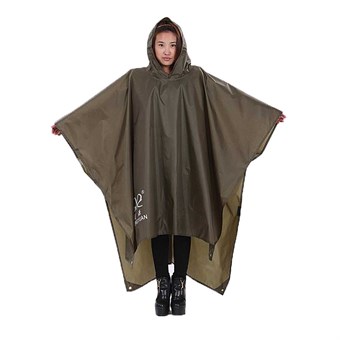 Regnslag Poncho - Brun