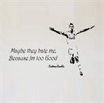 Wall stickers - Hate/Good Ronaldo
