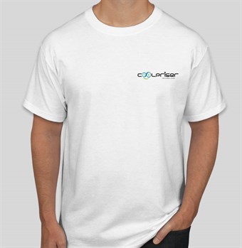 Unisex T-shirt - Slim - Dame/Herre - Coolpriser Logo - Large