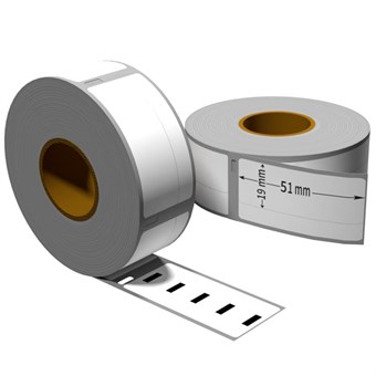 DYMO labels 11355 (19 x 51mm) 500 stk. Etiketter kompatibel (S0722550)