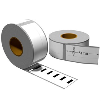 DYMO labels 99017 (51mm x 12.5mm) 220 stk. labels (S0722460)
