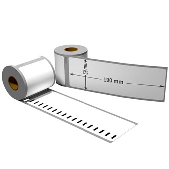 DYMO labels 99019 (190mm x 59mm) 110 stk. labels (S0722480)
