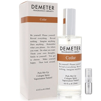 Demeter Cedar - Eau de Cologne - Duftprøve - 2 ml