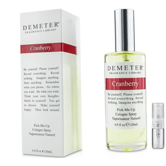 Demeter Cranberry - Eau de Cologne - Duftprøve - 2 ml