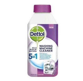 Dettol Vaskemaskinerens - Fjerner Kalk og Bakterier - Lavendel - 250 ml