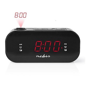 Nedis Digital Clockradio - Projektion og Alarm