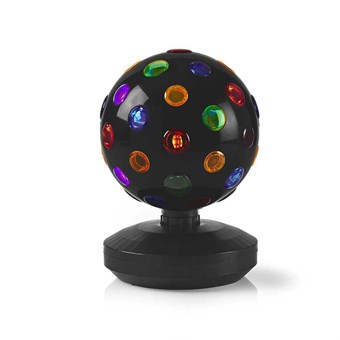 Flerfarvet Diskokugle med LED-Lys - 6 W - 550 lm - 20 cm