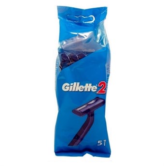 Gillette 2 Engangsskrabere - 5 Stk.