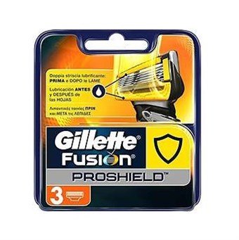 Gillette Fusion Proshield Chill Barberblade - 3 Stk.