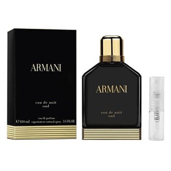Giorgio Armani Eau de Nuit Oud - Eau de Parfum - Duftprøve - 2 ml