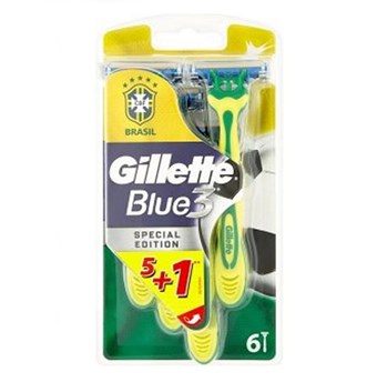 Gillette Blue 3 Special Edition Engangsskrabere - 6 Stk.