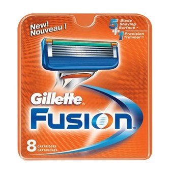 Gillette Fusion / Fusion5 Barberblade - 8 Stk.