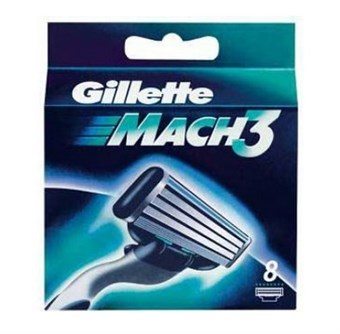 Gillette MACH3 Barberblade - 8 Stk.