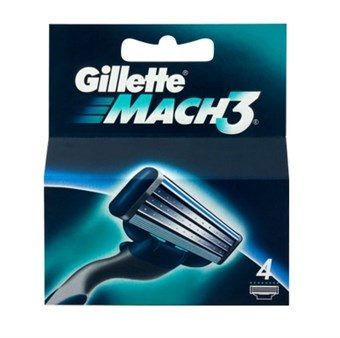 Gillette Mach3 - 4 Stk.
