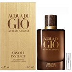 Giorgio Armani Acqua Di Gio Absolu Instinct - Eau de Parfum - Duftprøve - 2 ml