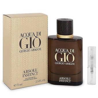 Giorgio Armani Acqua Di Gio Absolu Instinct - Eau de Parfum - Duftprøve - 2 ml