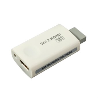 Wii til HDMI Adapter - Hvid