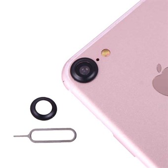 Kameralinse Beskyttelse iPhone 7 - Sort