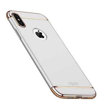 MOFI Slide In Cover til iPhone XS Max - Sølv