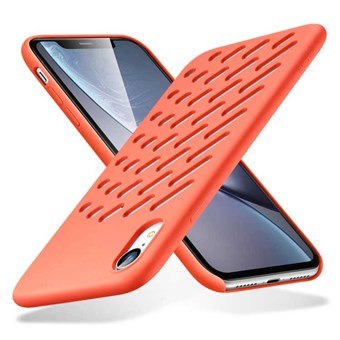 ESR Yippee Crocs Series Silikone Cover til iPhone XR - Orange
