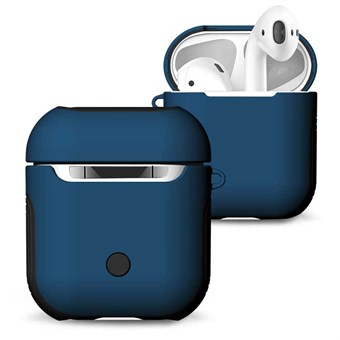 Frosted AirPods Case - Lyse Blå