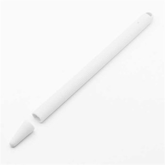 Apple Pencil Stødabsorberende Beskyttelsesetui - Hvid