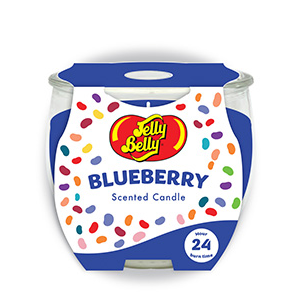 Jelly Belly Candle Pot - Duftlys - Blåbær - 85 g