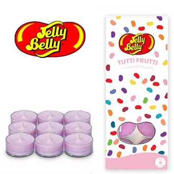 Jelly Belly - Telys - Fyrfadslys - Tutti Frutti - 10 stk.