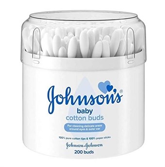 Johnson\'s Pure Cotton Buds - Vatpinde - Bomuld - 200 stk.