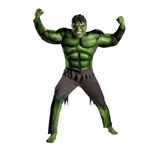 HULK Kostume Børn - Inkl. Maske + Dragt - Large (135-145 cm)