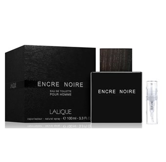 Lalique Encre Noir - Eau de Toilette - Duftprøve - 2 ml 