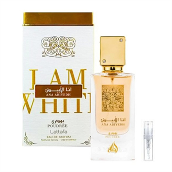 Lattafa Ana Abiyedh Poudre I am White - Eau de Parfum - Duftprøve - 2 ml
