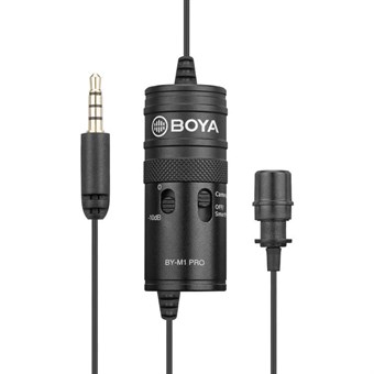 Boya M1 PRO lavalier mikrofon til Smartphone, DSLR og PC