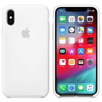 iPhone X / iPhone XS Silikone cover - Hvid