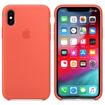 iPhone XS Max Silikone cover - Orange