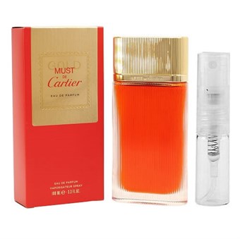 Must de Cartier Gold By Cartier - Eau de Parfum - Duftprøve - 2 ml