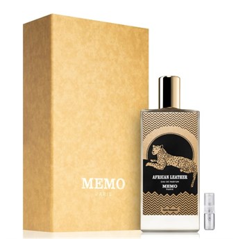Køb for minimum 250 kr. for at få denne gave "Memo African Leather - Eau De Parfum - Duftprøve - 2 ml"