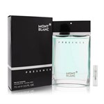 Mont Blanc Presence - Eau de Toilette - Duftprøve - 2 ml 
