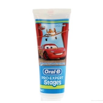 Oral-B Stages Tandpasta til Børn - med Bilmotiver - 75 ml