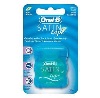 Oral-B Satin Tape Tandtråd Mint - 25 m