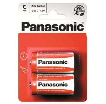 Panasonic Special Power C Batterier - 2 stk