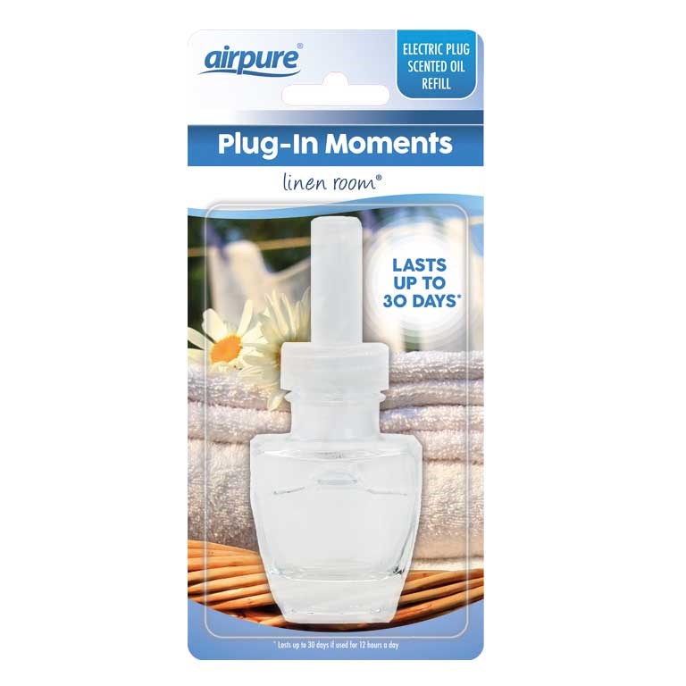 Køb AirPure Plug-in 180 ml her- Duft rent vasketøj