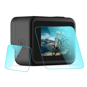 PULUZ® Hærdet Glas til GoPro HERO 8 Black Lens + LCD Display