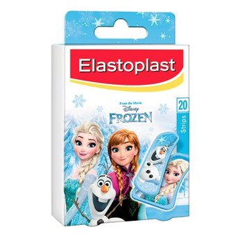Elastoplast Disney Frozen - Elastiske Hæfteplastre til Børn - 20 stk.